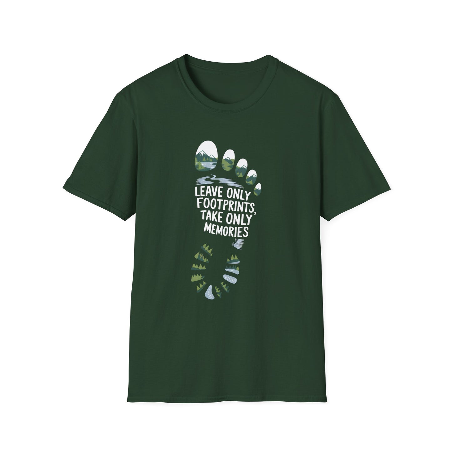 Leave Only Footprints, Take Only Memories - Wildlife Adventure Tee