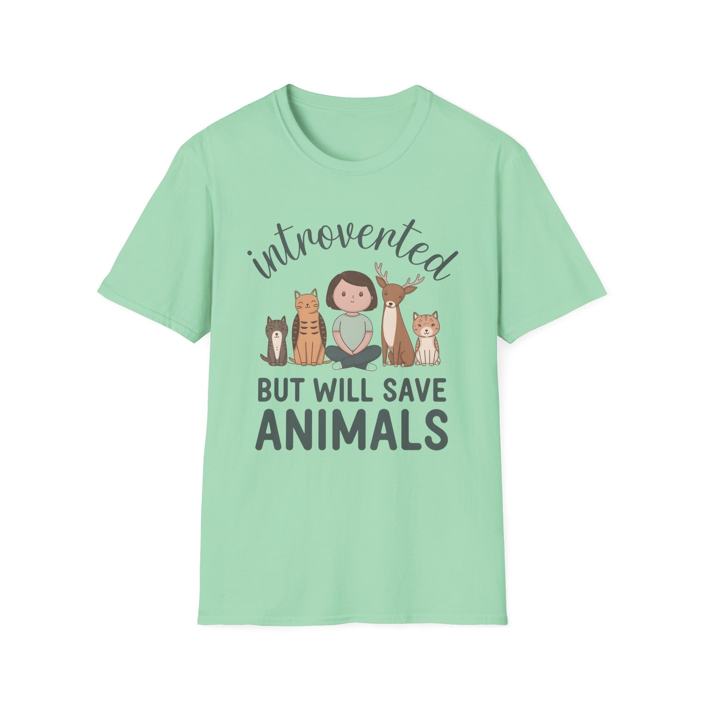 Introverted Animal Lover Tee