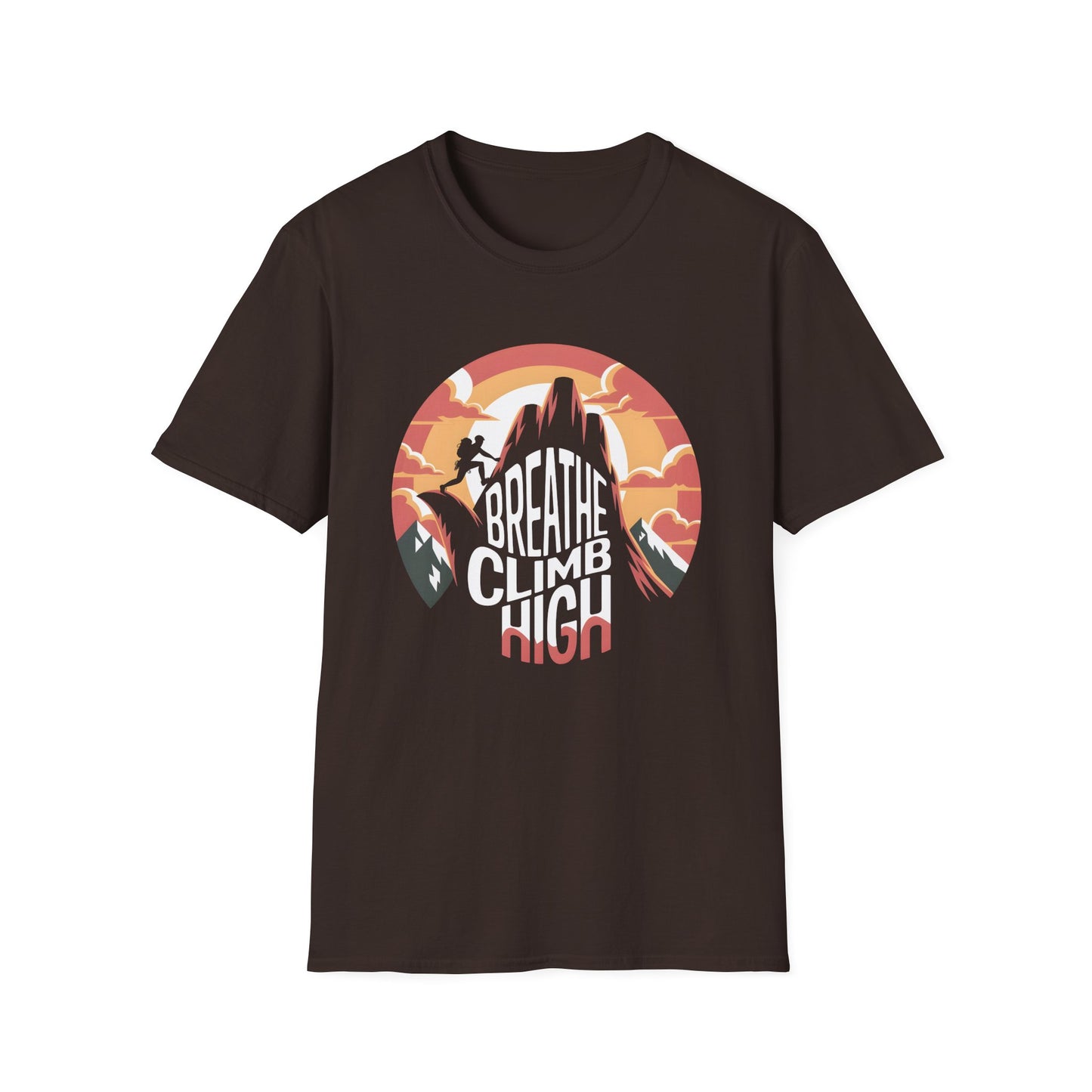 Breathe Climb High Adventure - Outdoor Enthusiasts Tee