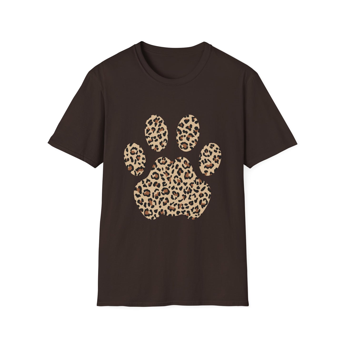 Leopard Print Paw Wildlife Tee
