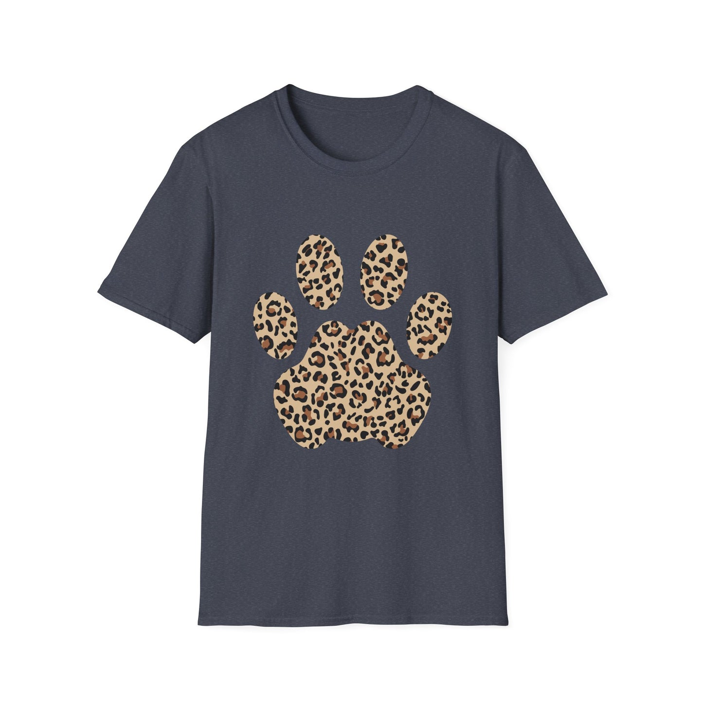 Leopard Print Paw Wildlife Tee