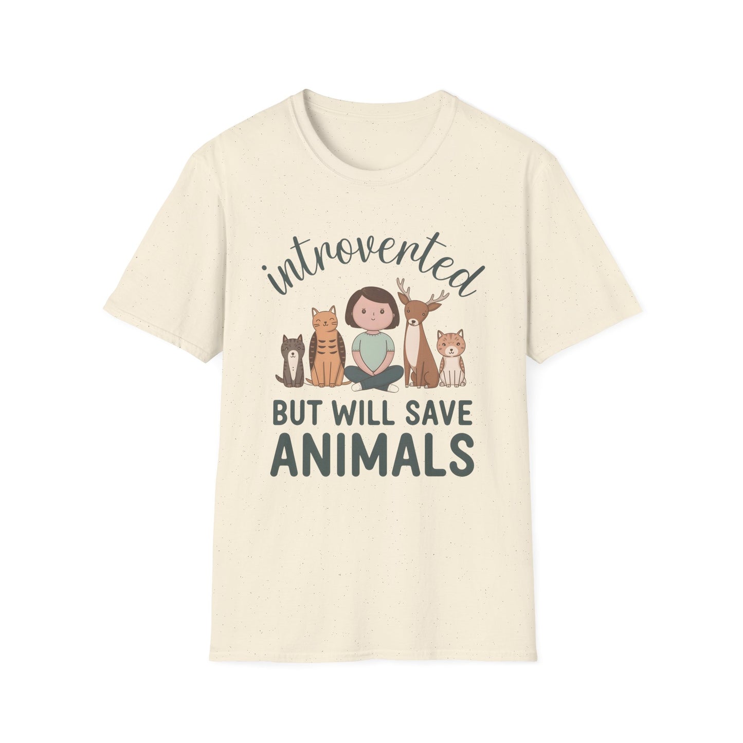 Introverted Animal Lover Tee