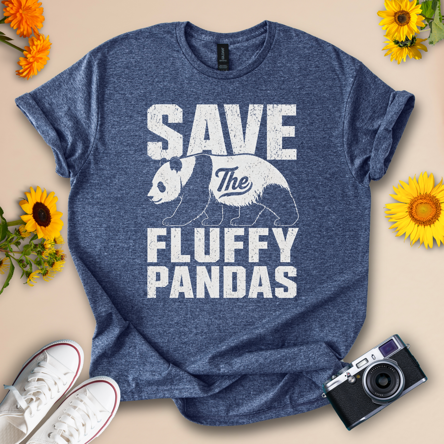 Save the Fluffy Pandas ๐ผ - Wildserve - Inspirational Wildlife Tees