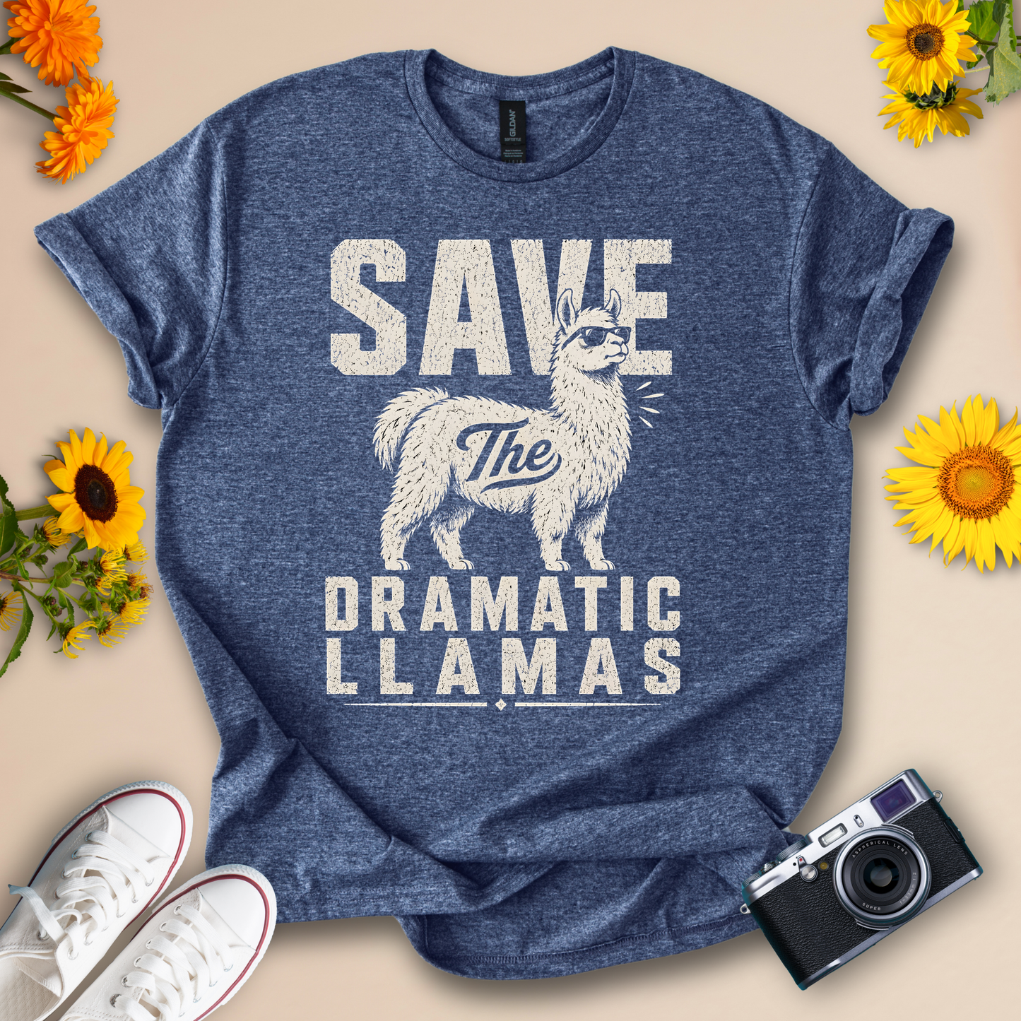 Save The Dramatic Llamas ๐ฆ - Wildserve - Inspirational Wildlife Tees