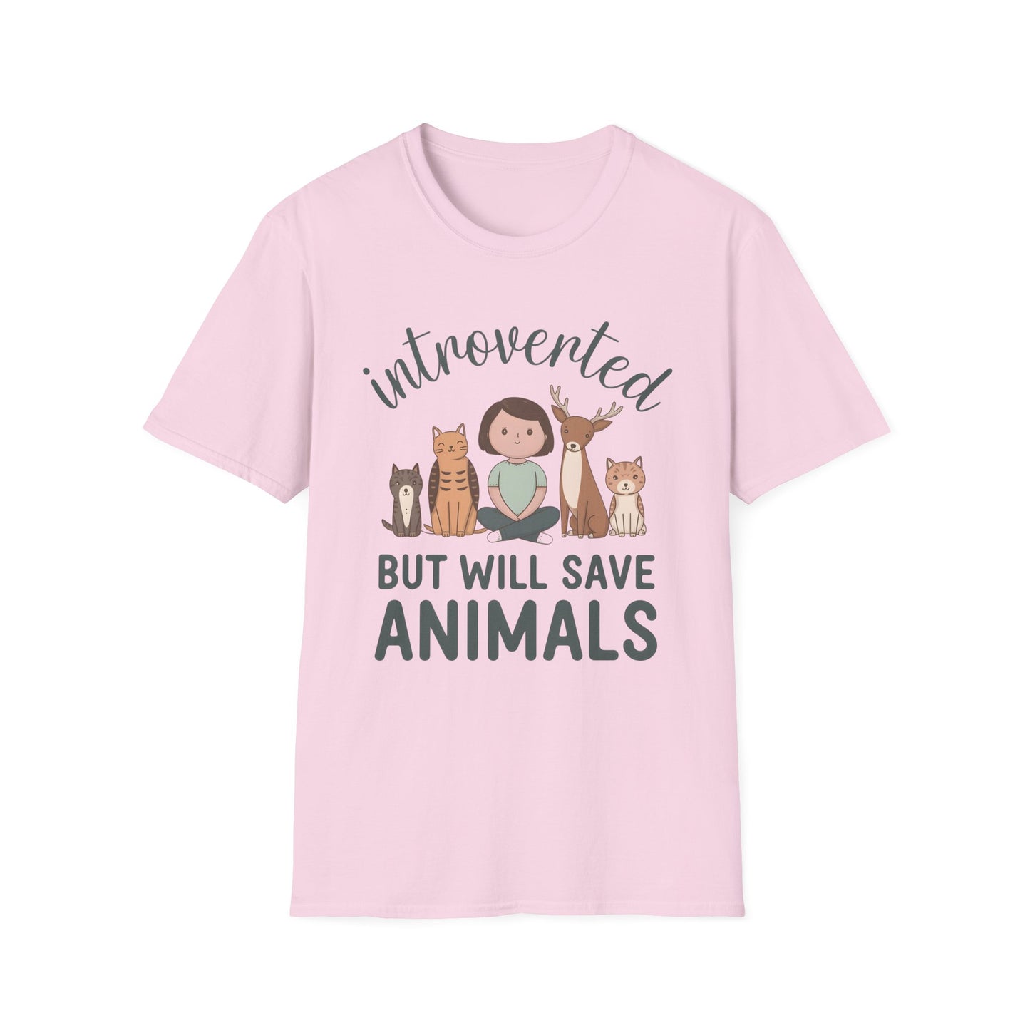 Introverted Animal Lover Tee