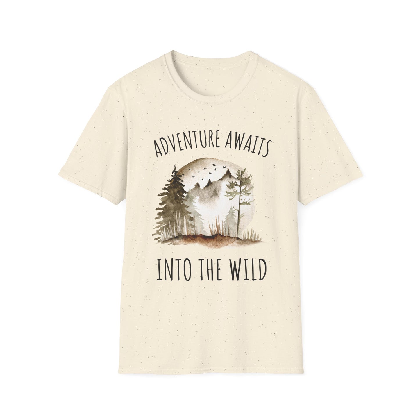 Adventure Awaits Into The Wild Unisex Tee