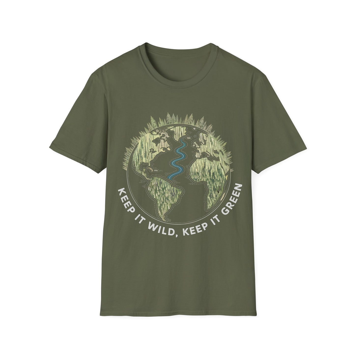Keep It Wild, Keep It Green - Save Wildlife Tee