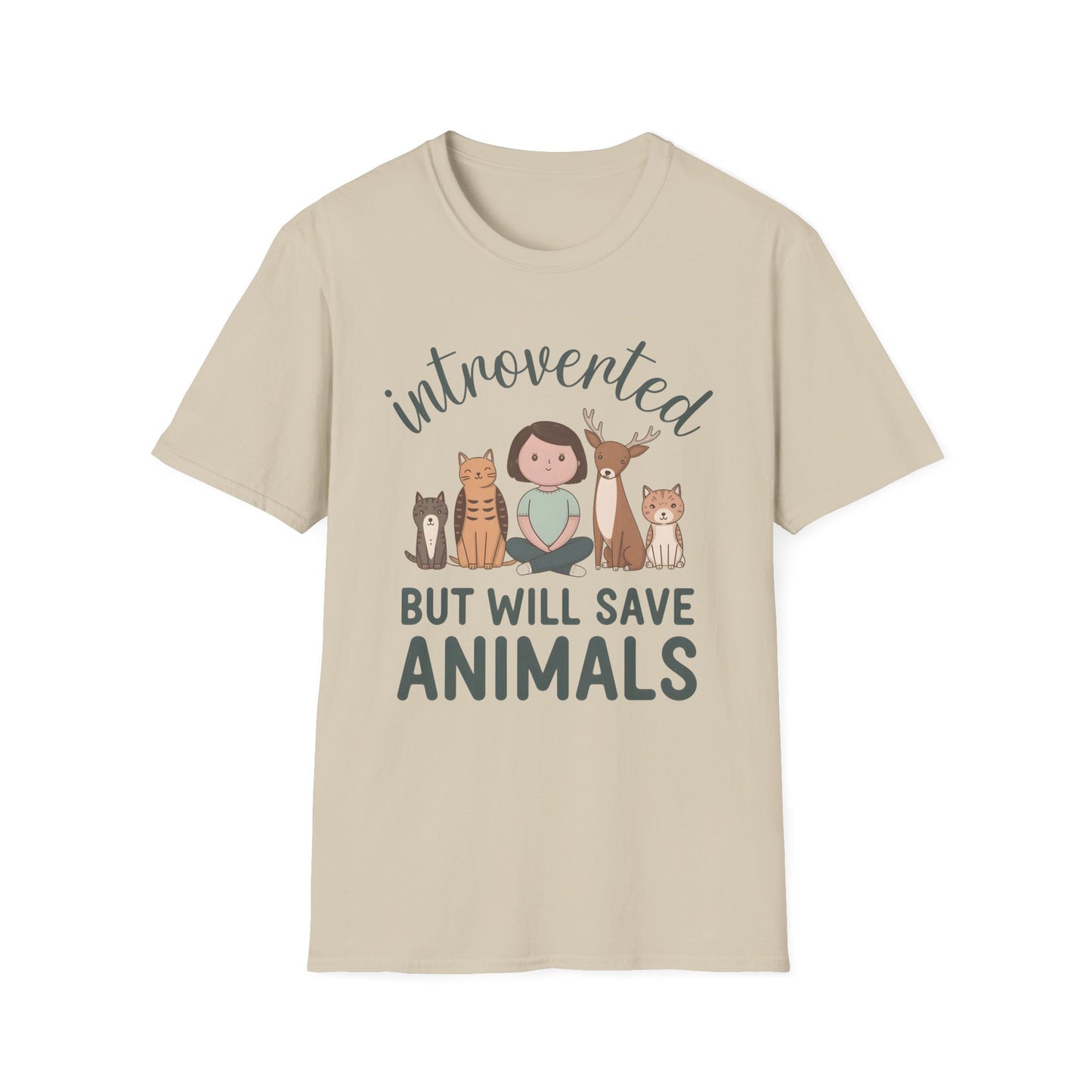 Introverted Animal Lover Tee
