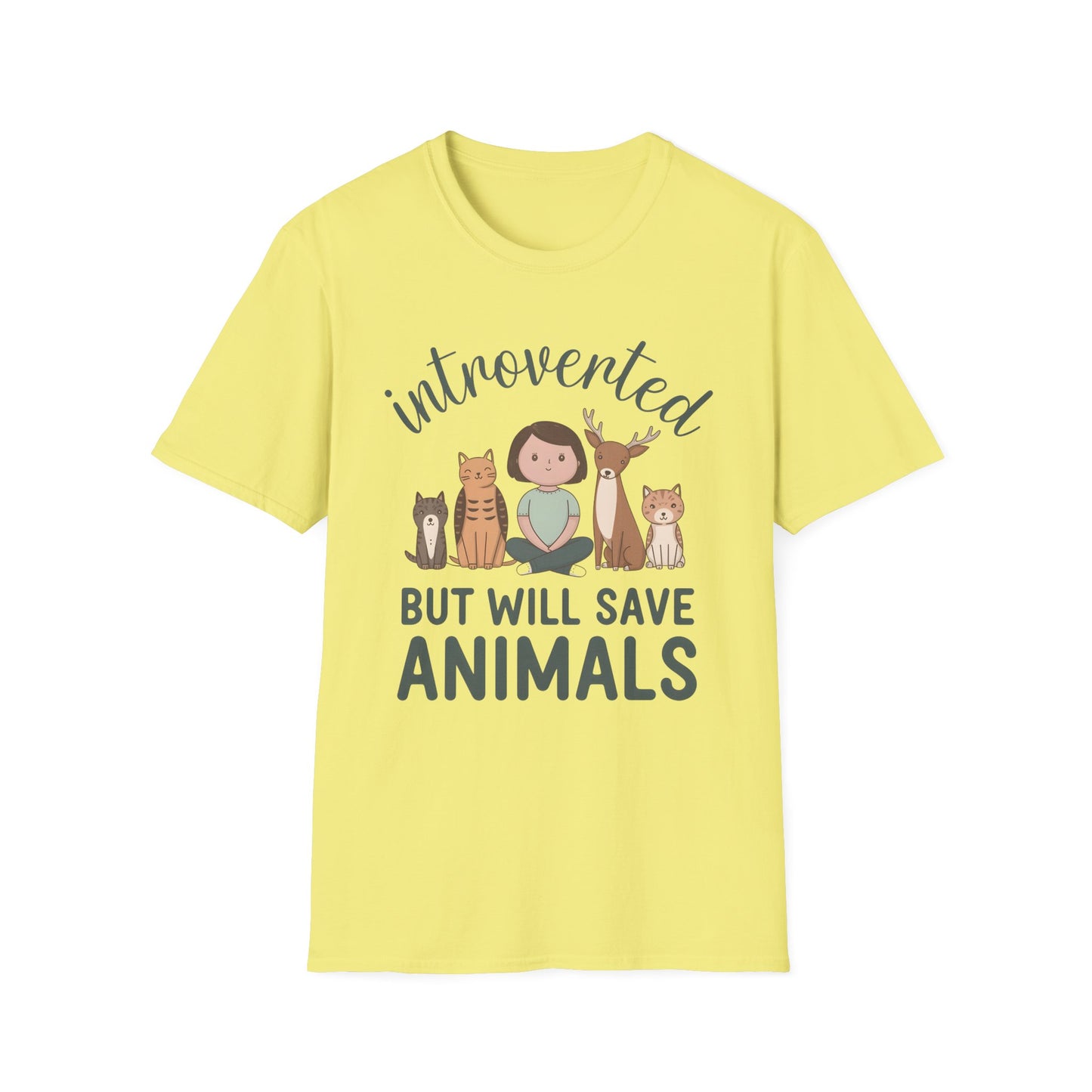 Introverted Animal Lover Tee