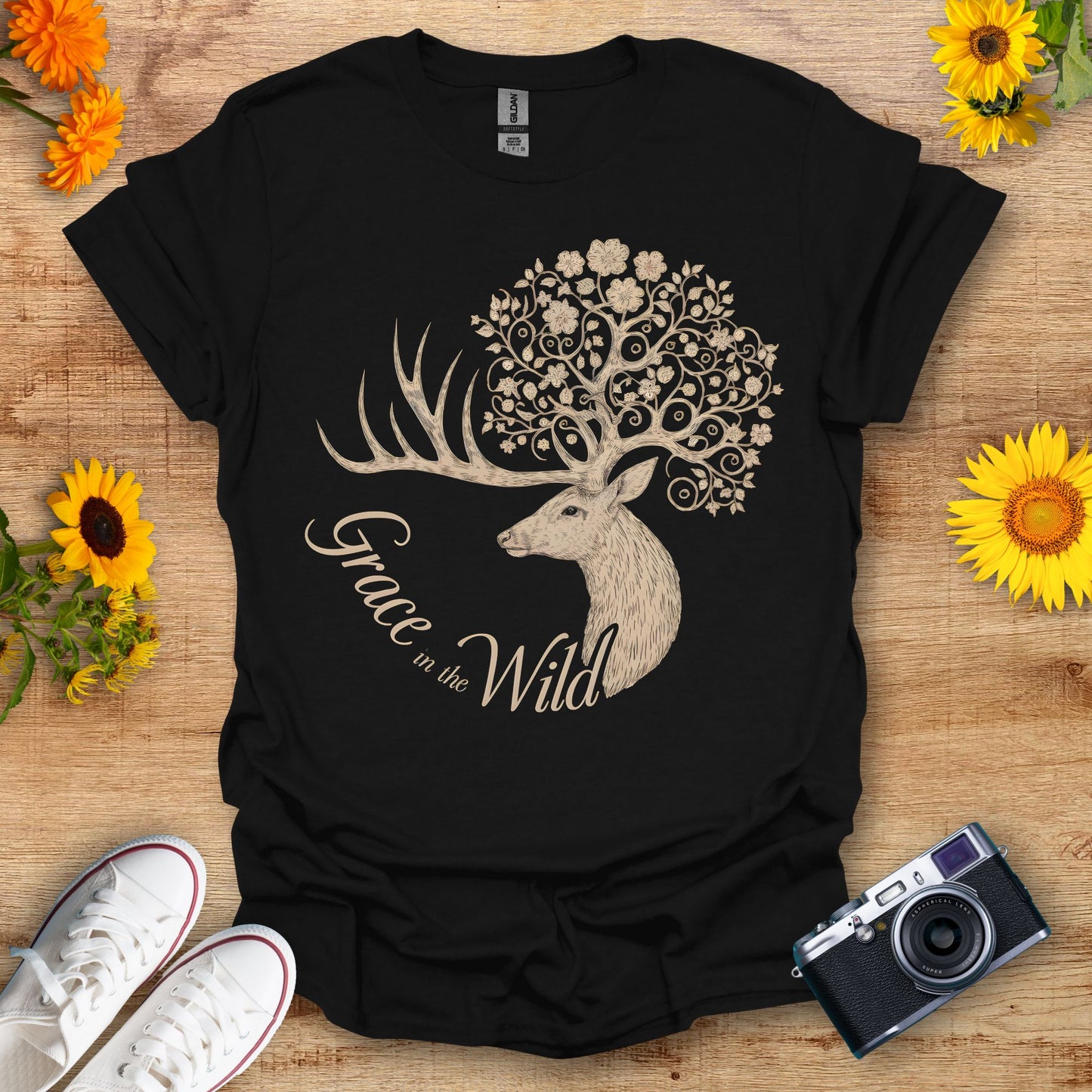 Grace in the Wild Design Tee