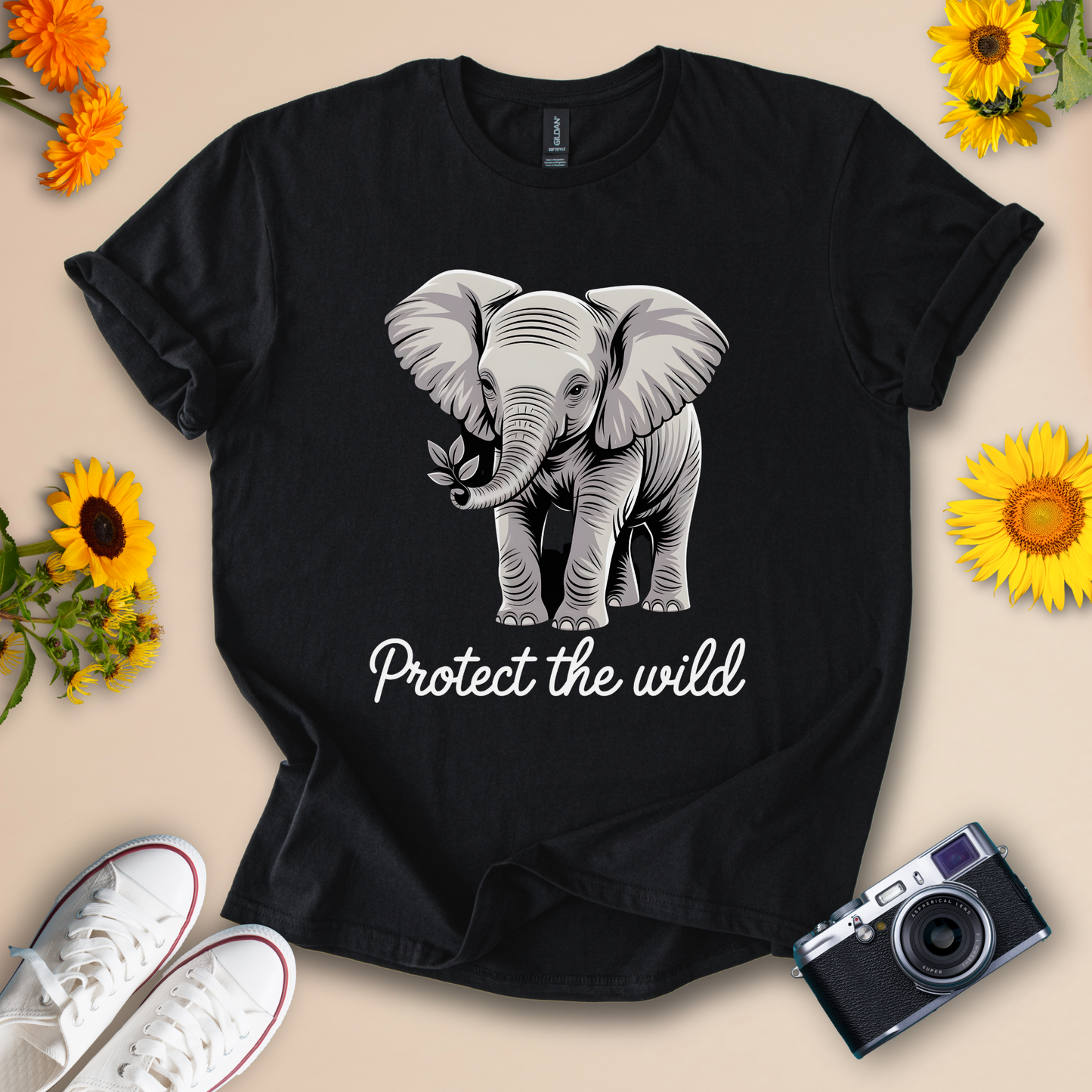 Protect the Wild Elephant Tee