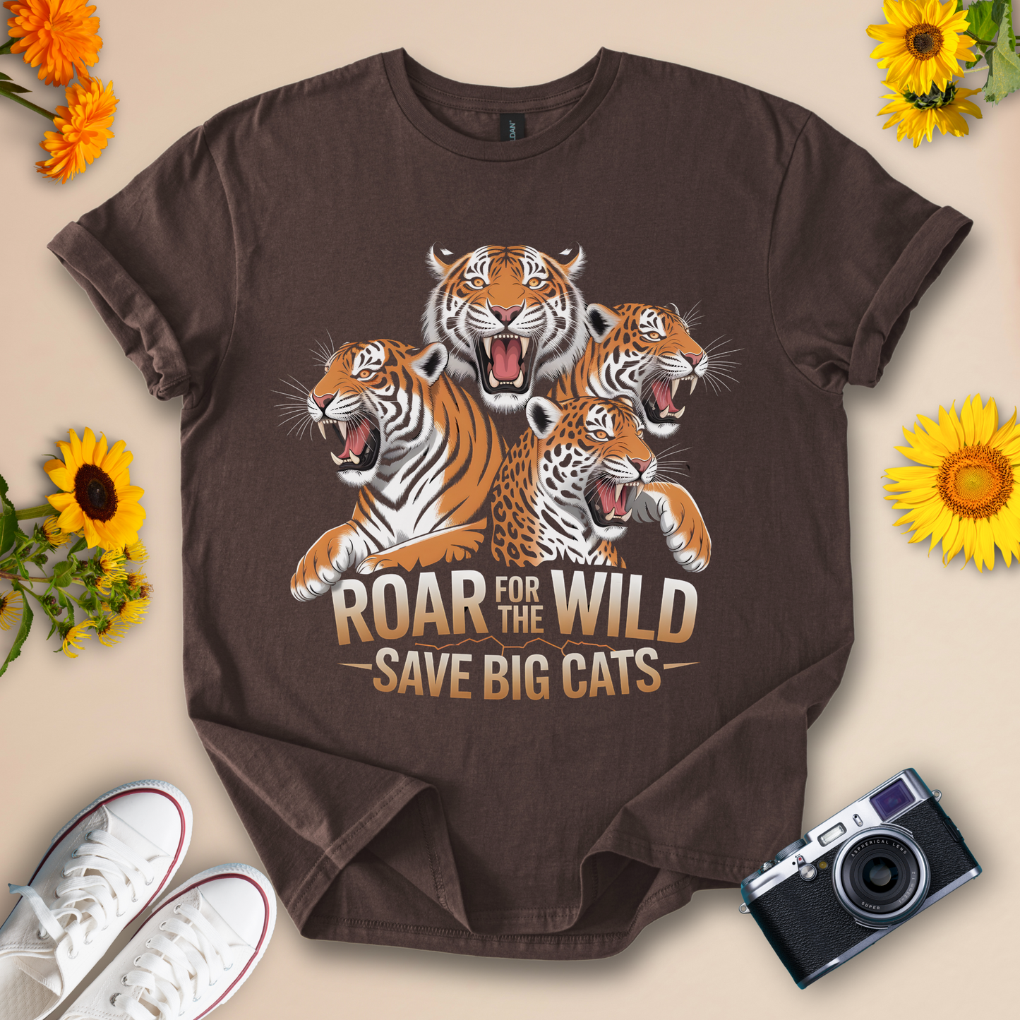Roar for the Wild | Save Big Cats Awareness Tee