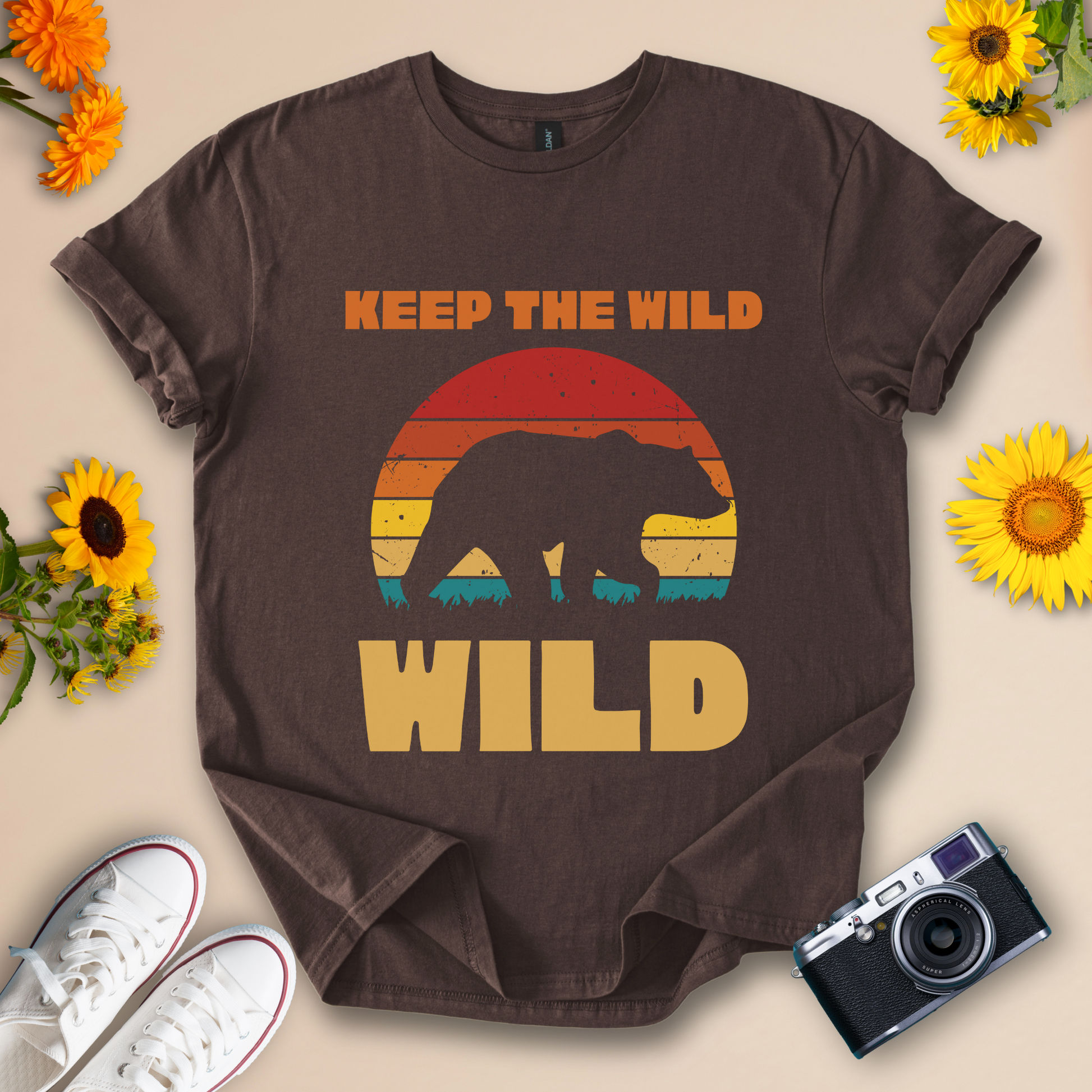 Keep the Wild Wild Unisex T-Shirt - Nature Lover Apparel - Wildserve - Inspirational Wildlife Tees