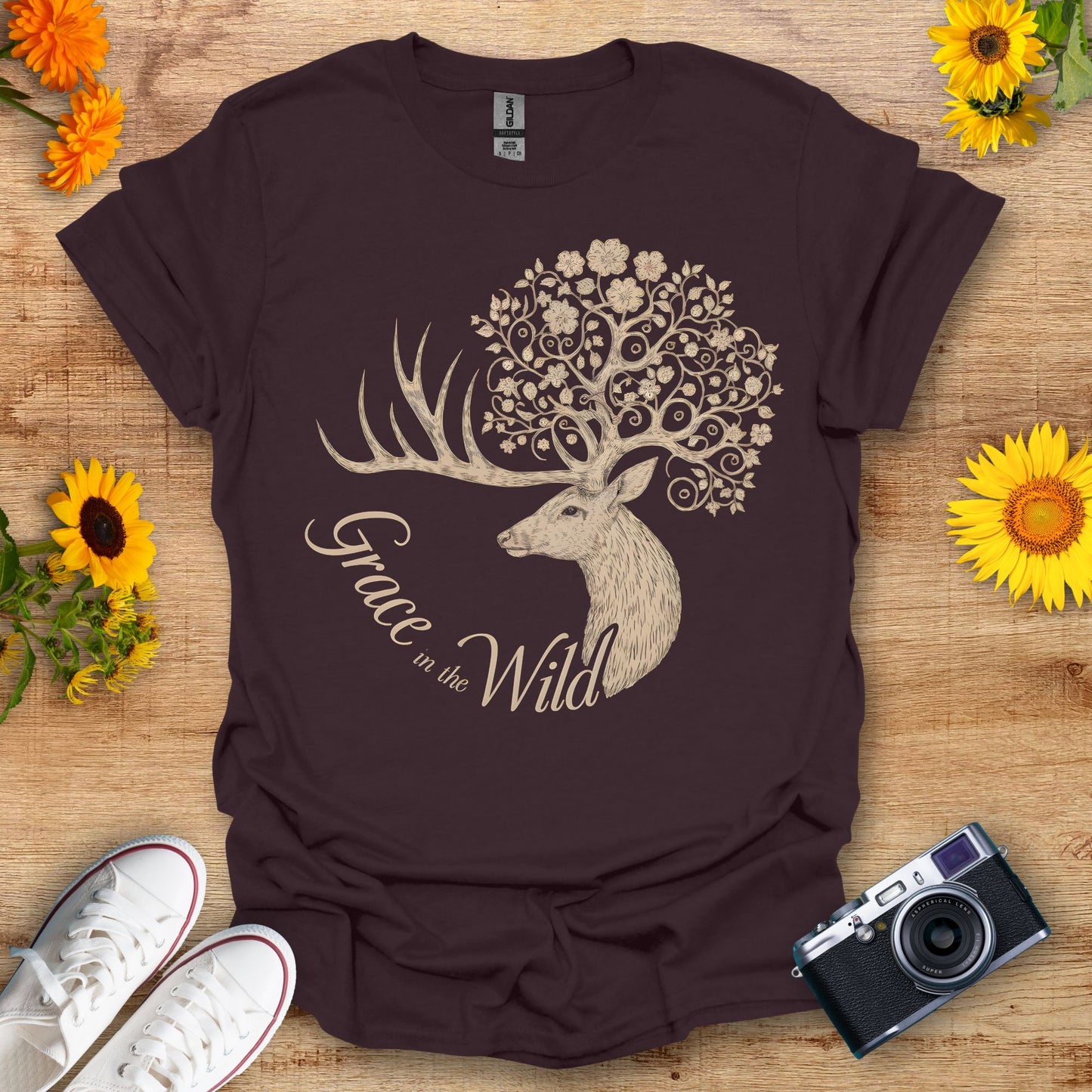 Grace in the Wild Design Tee