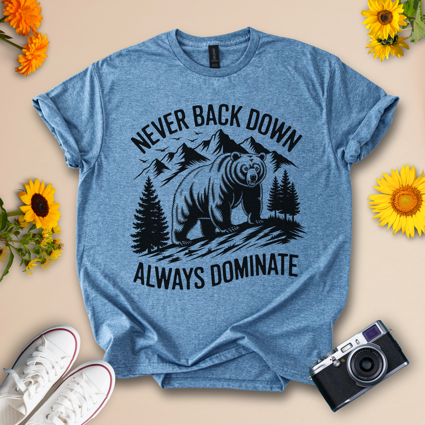 Bear Motivation T-Shirt – Unisex Adventure Tee for Nature Lovers