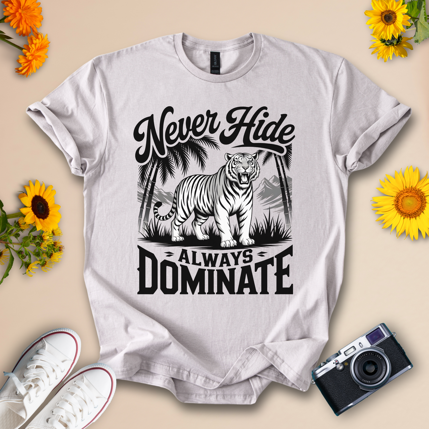 Dominant Tiger T-Shirt – Unisex Motivational Tee