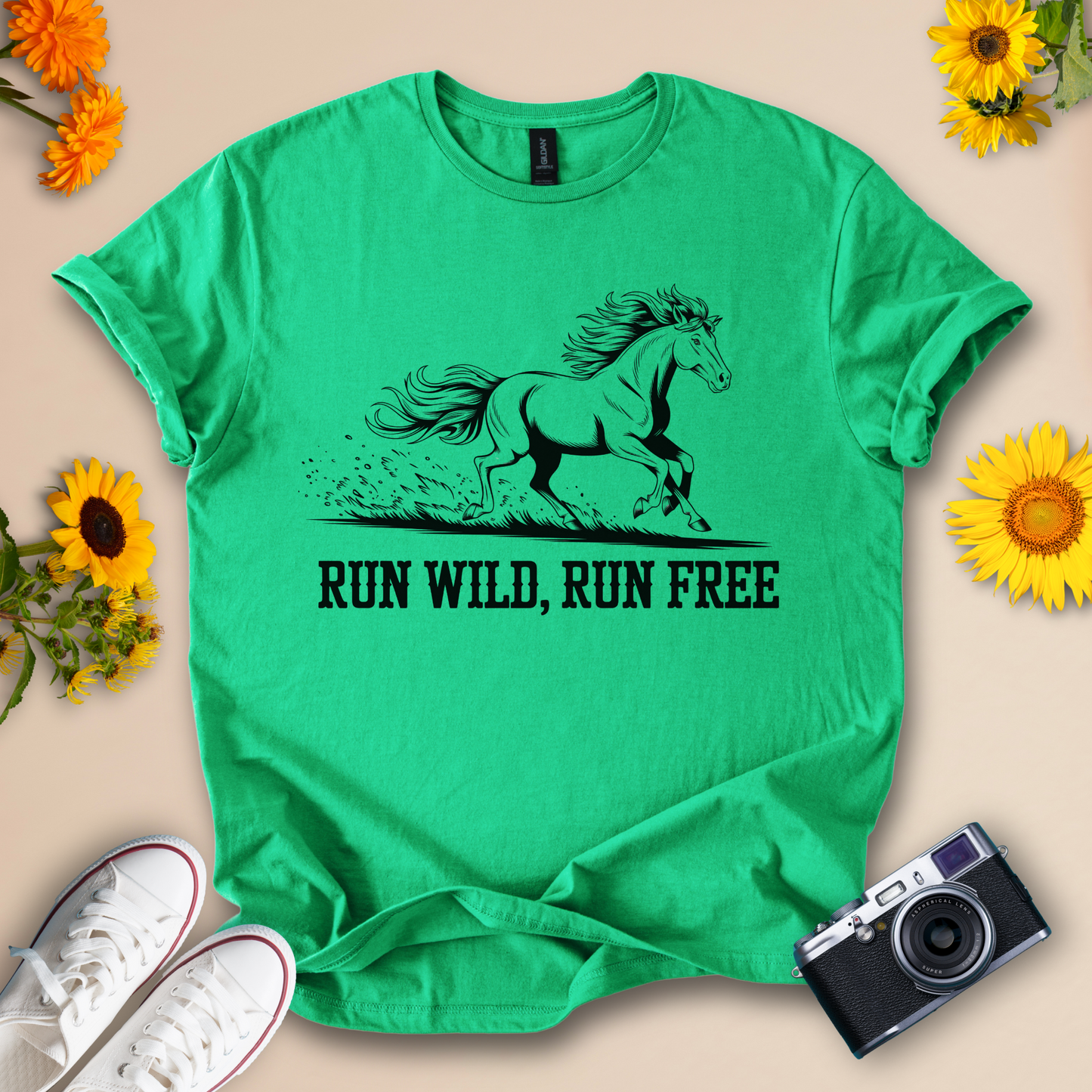Run Wild, Run Free Wild Horse Design