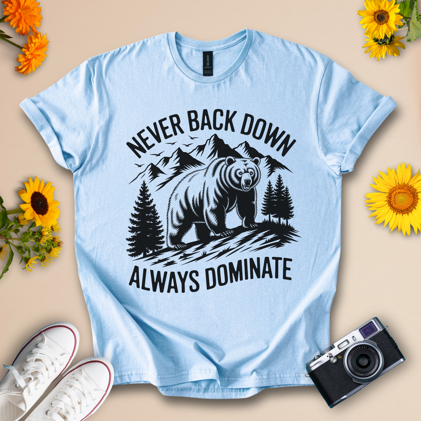 Bear Motivation T-Shirt – Unisex Adventure Tee for Nature Lovers