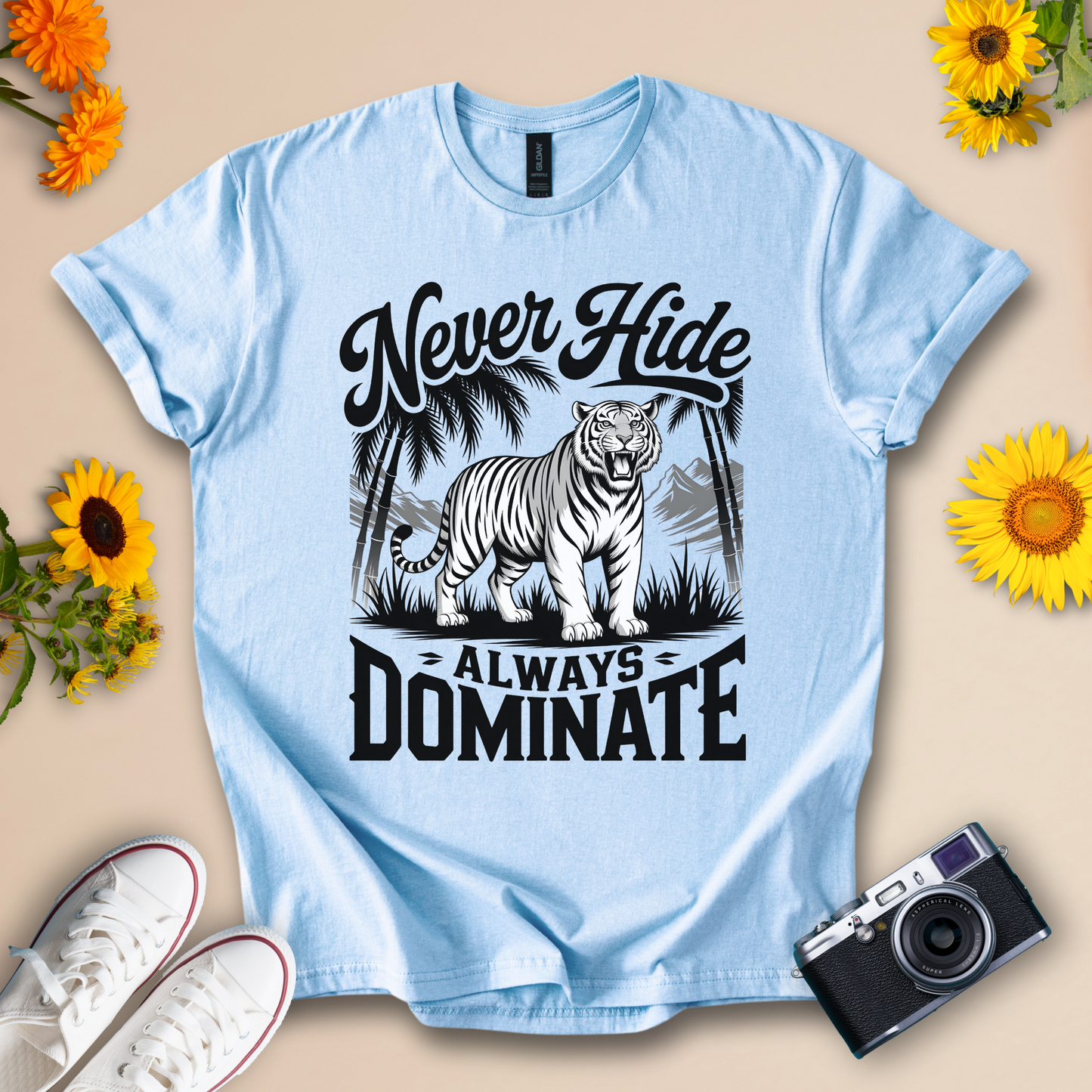 Dominant Tiger T-Shirt – Unisex Motivational Tee
