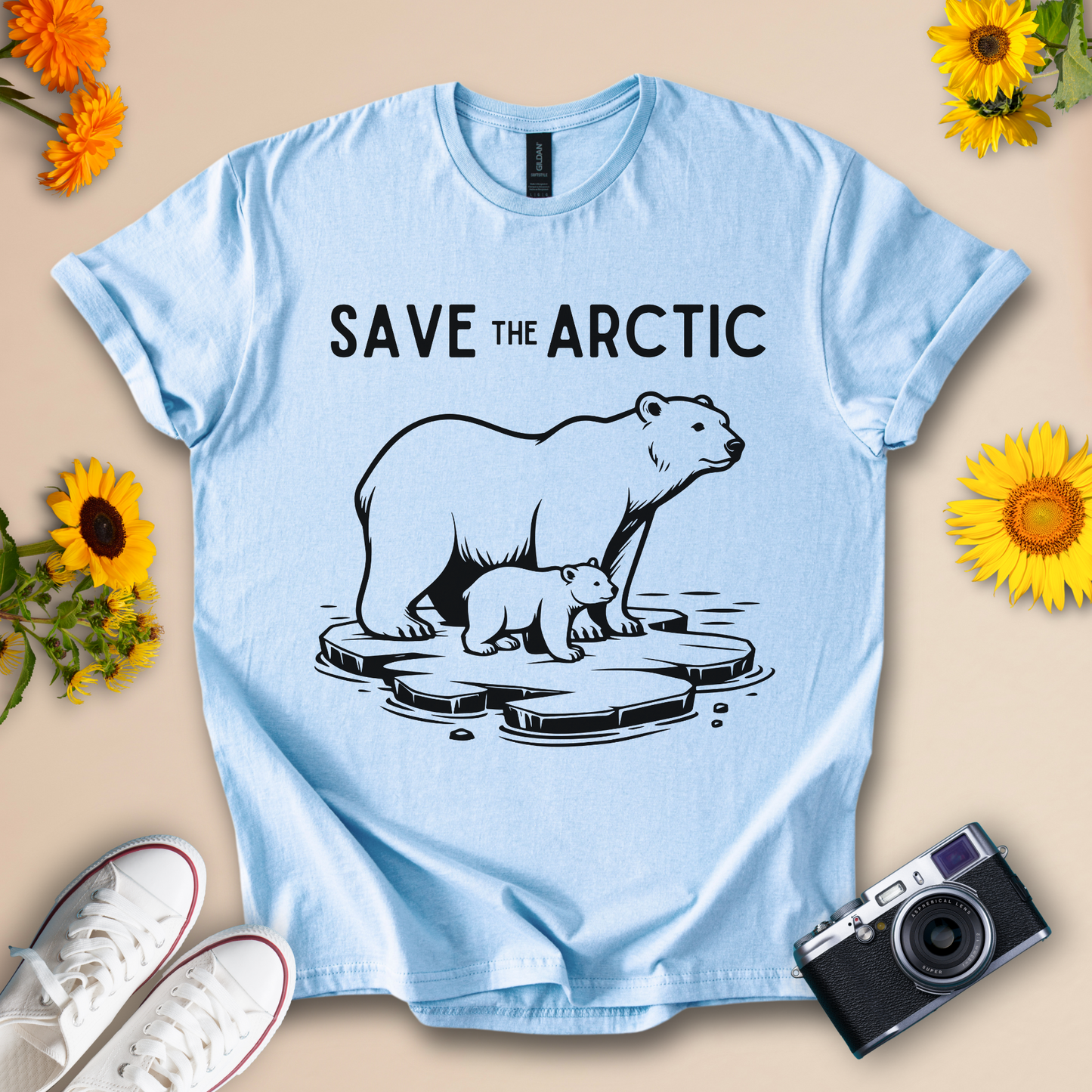 Save the Arctic Unisex Wildlife Eco Tee