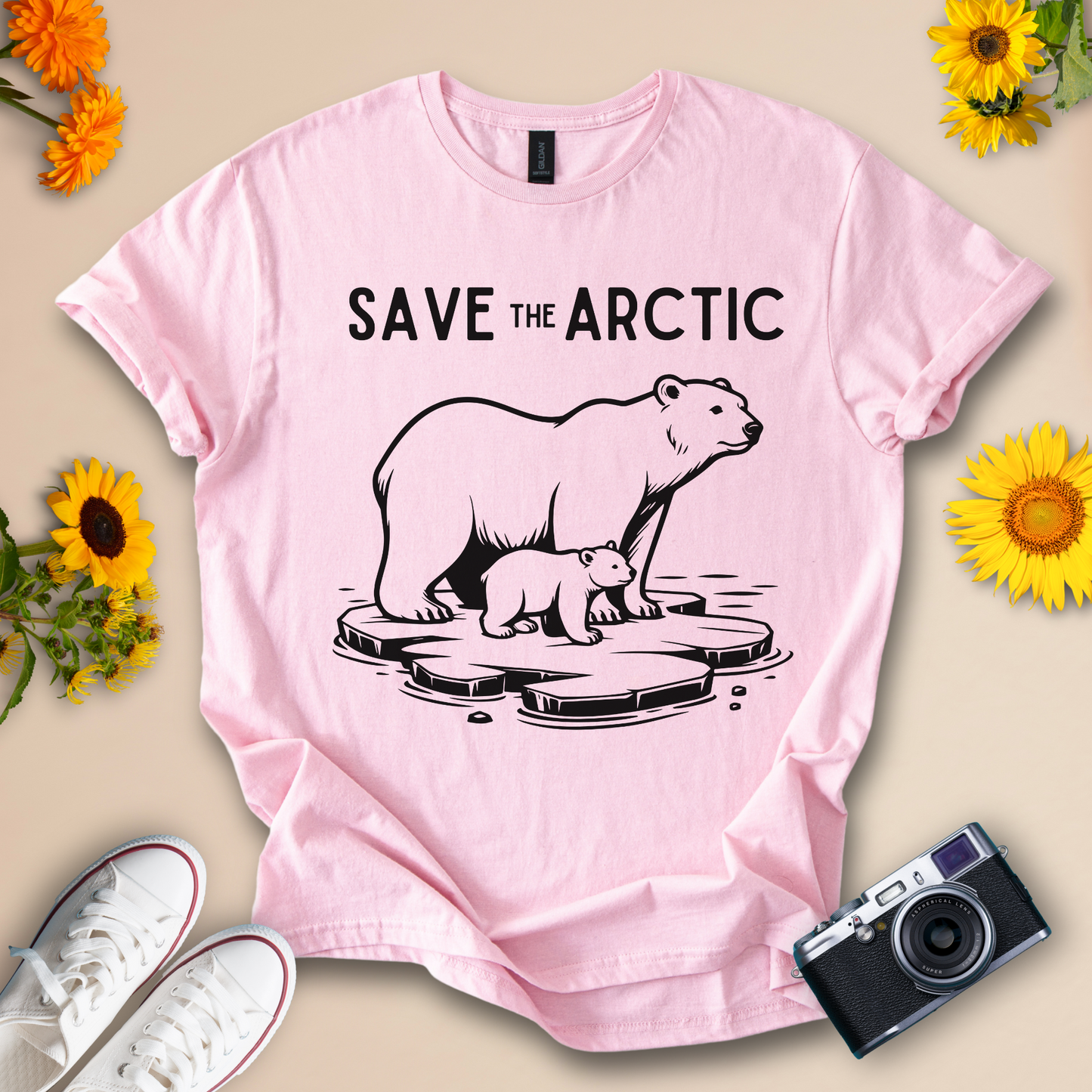 Save the Arctic Unisex Wildlife Eco Tee