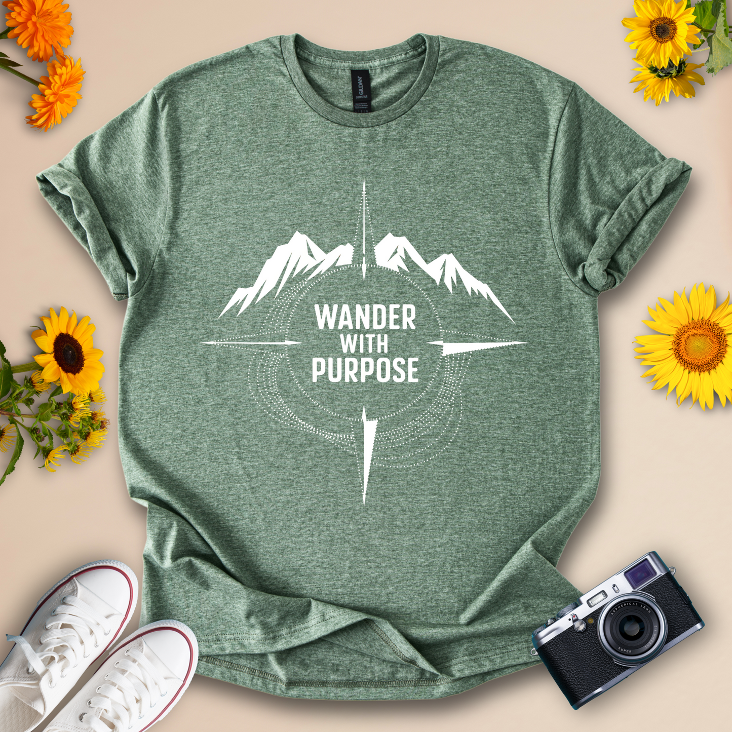Wander with Purpose Hiking Tee
