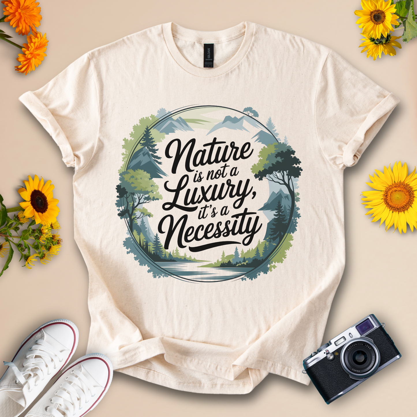 Nature Necessity Eco-Friendly Graphic Tee