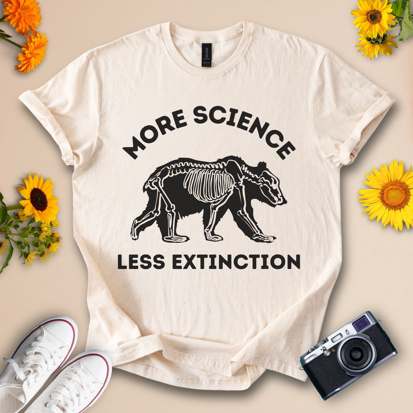 More Science Less Extinction Softstyle T-Shirt