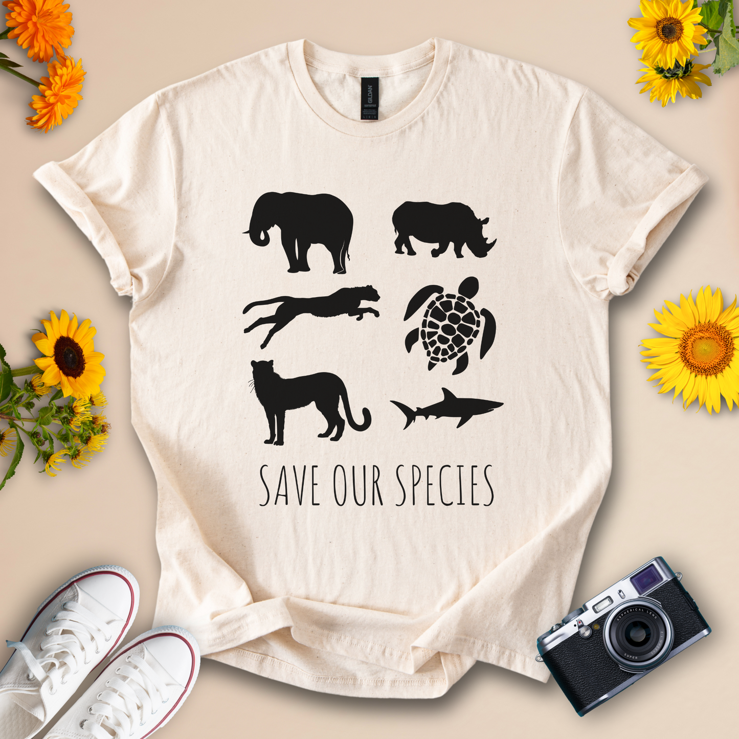 Save Our Species Unisex T-Shirt - Conservation Awareness Tee