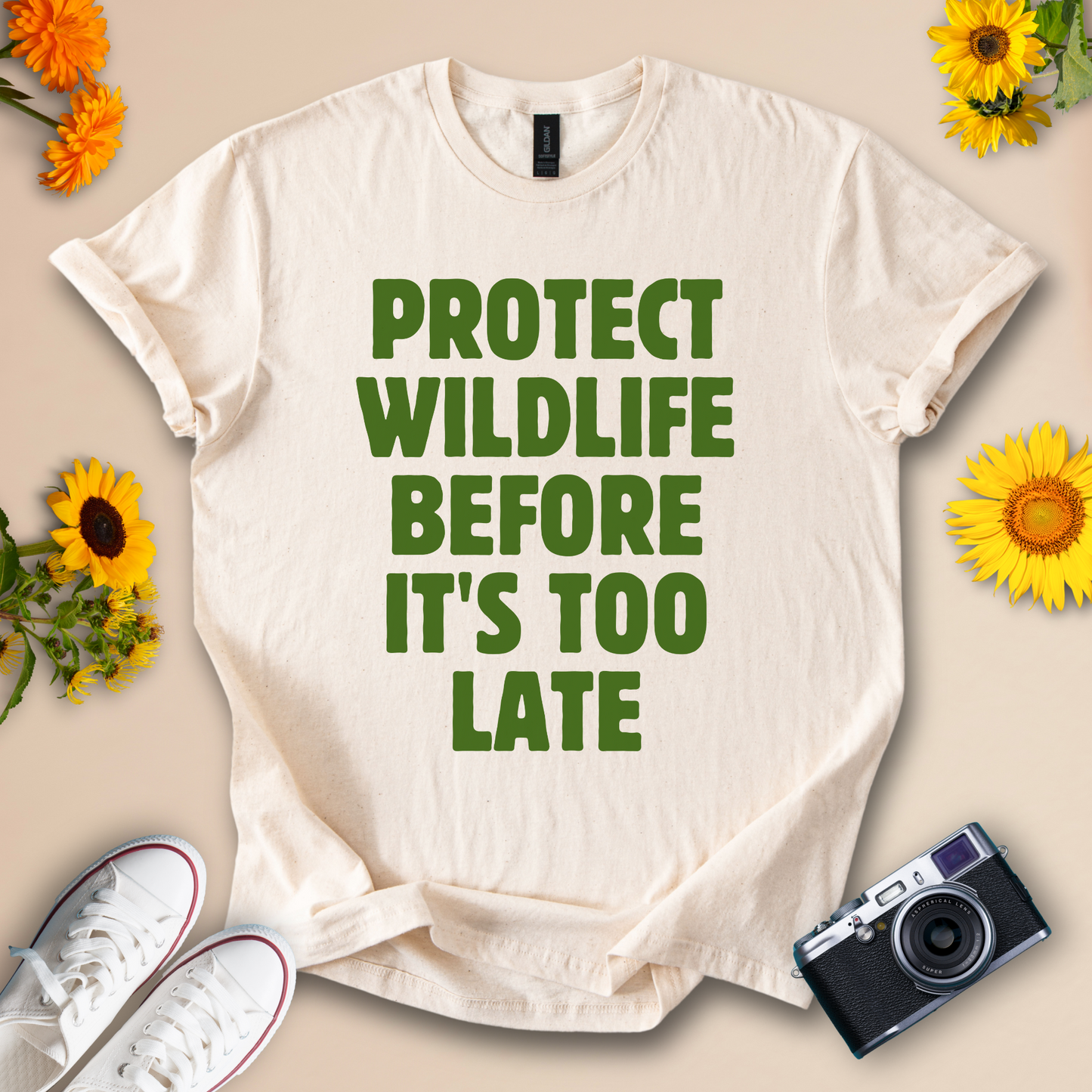 Protect Wildlife Unisex Eco Conservation Tee