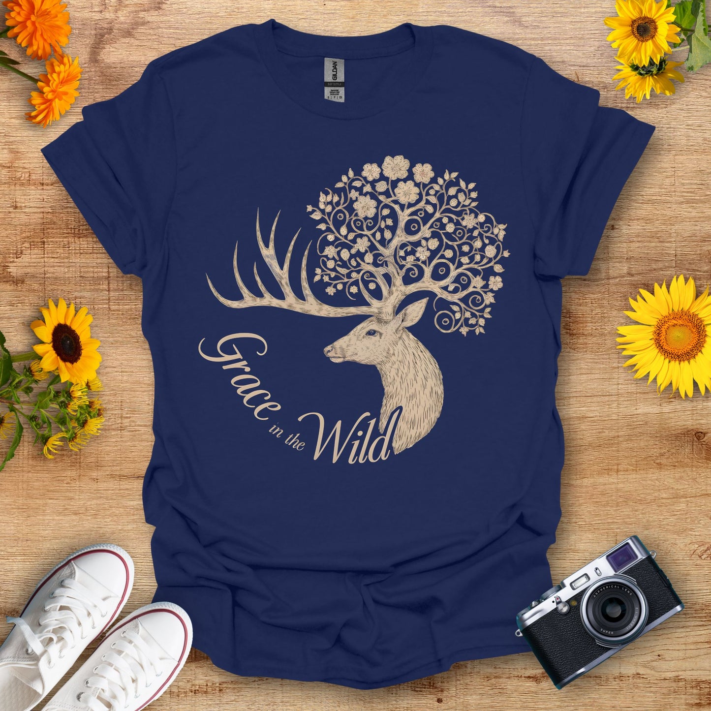 Grace in the Wild Design Tee