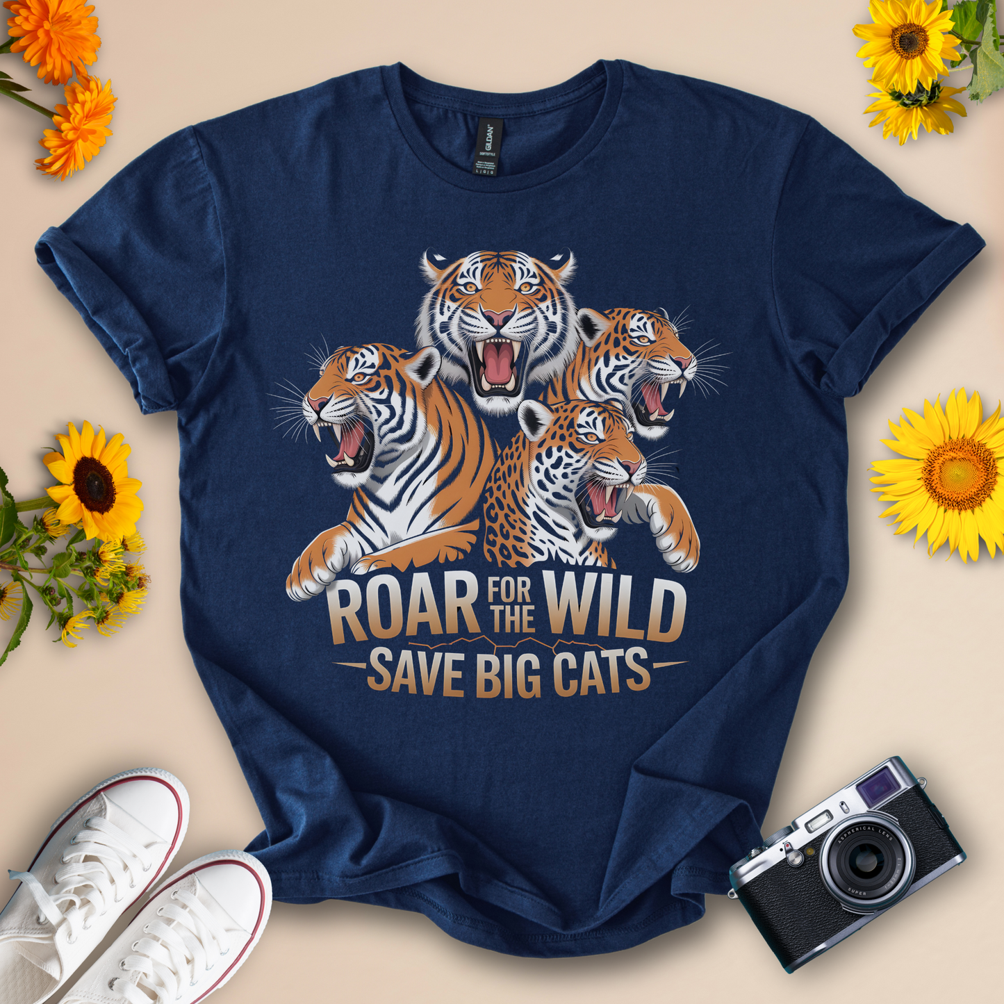 Roar for the Wild | Save Big Cats Awareness Tee