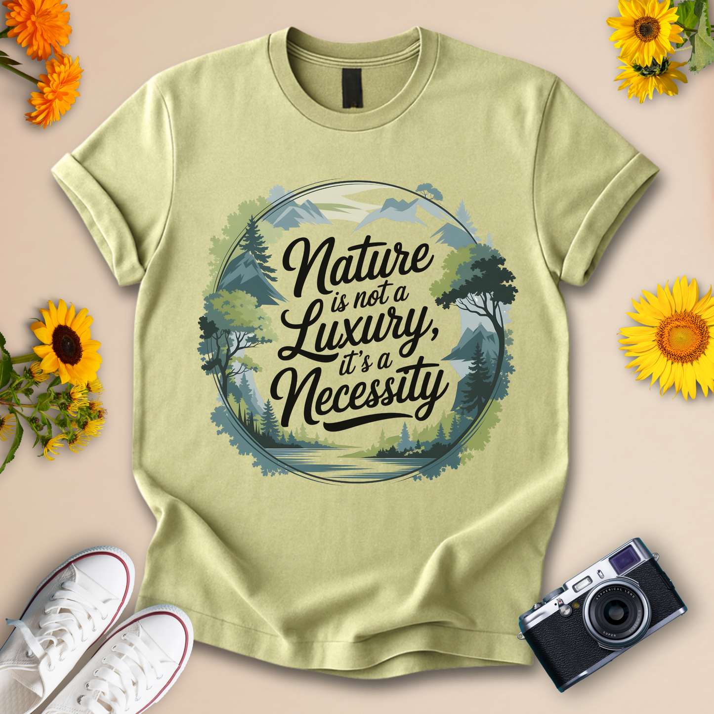 Nature Necessity Eco-Friendly Graphic Tee