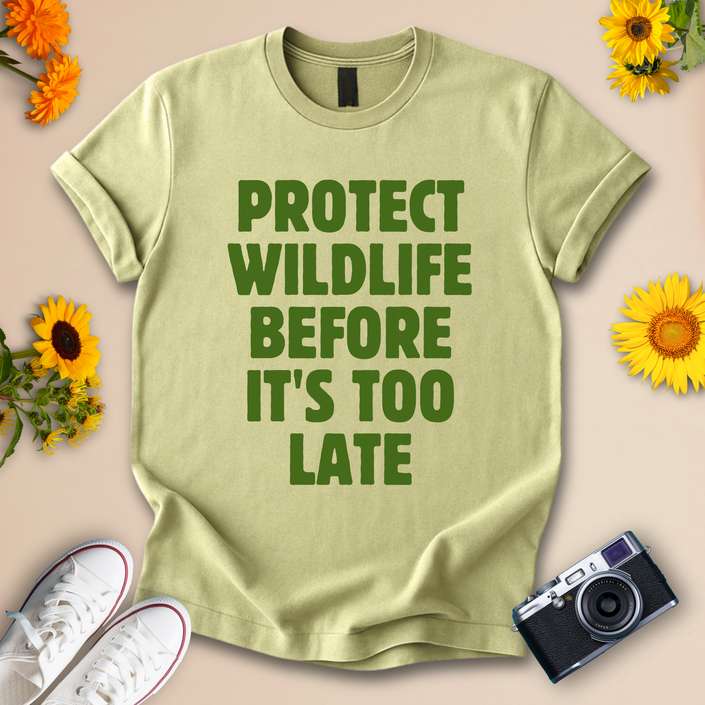 Protect Wildlife Unisex Eco Conservation Tee