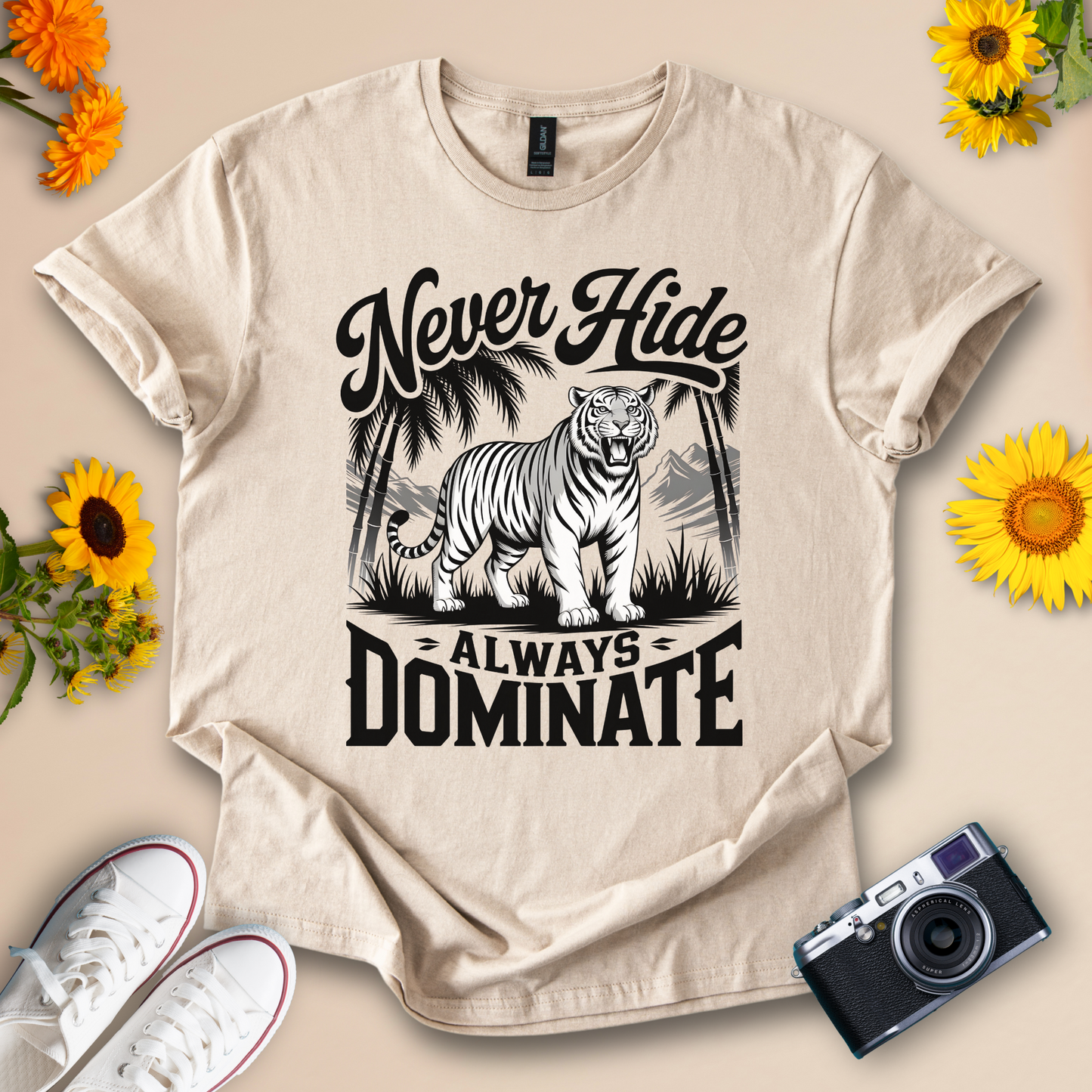 Dominant Tiger T-Shirt – Unisex Motivational Tee
