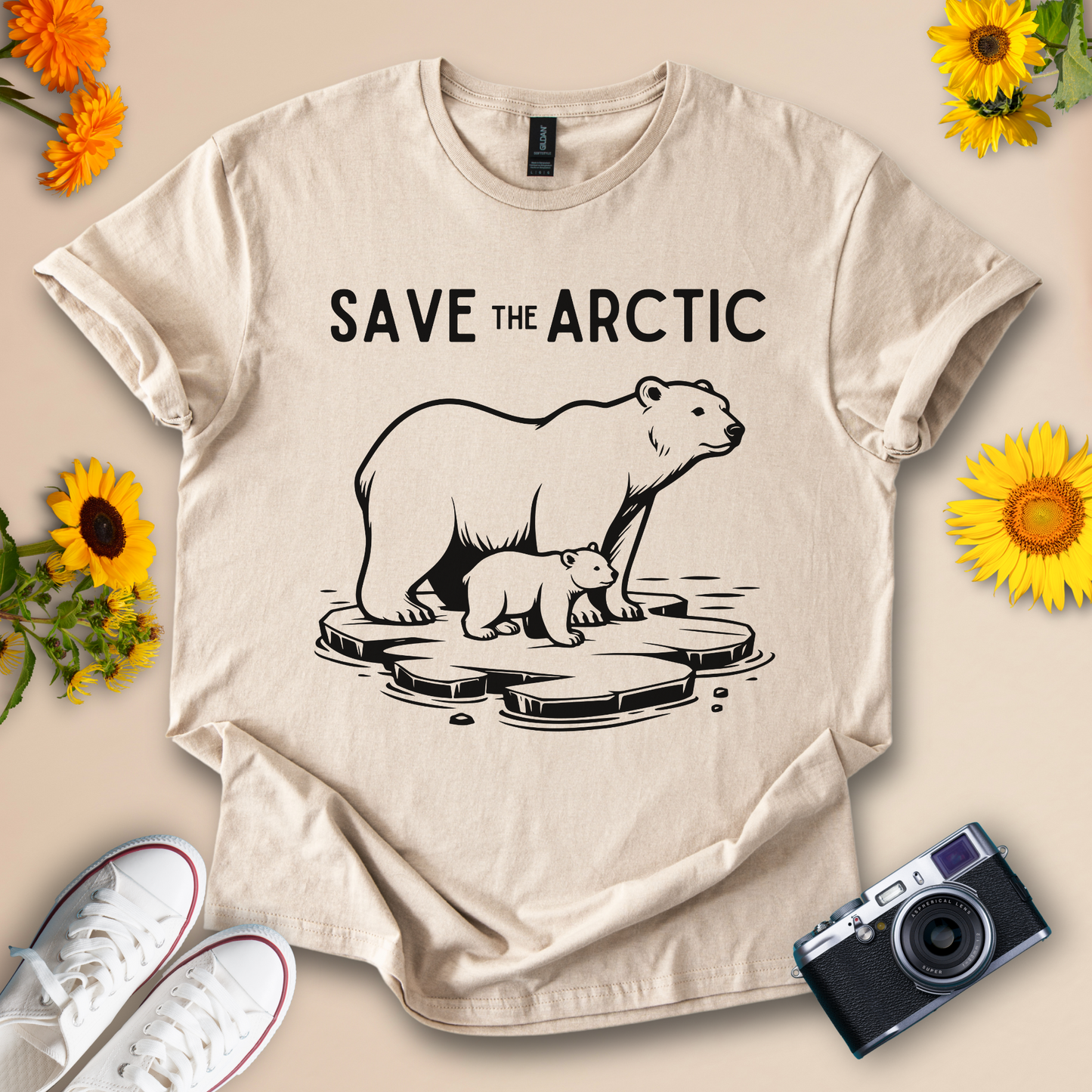 Save the Arctic Unisex Wildlife Eco Tee