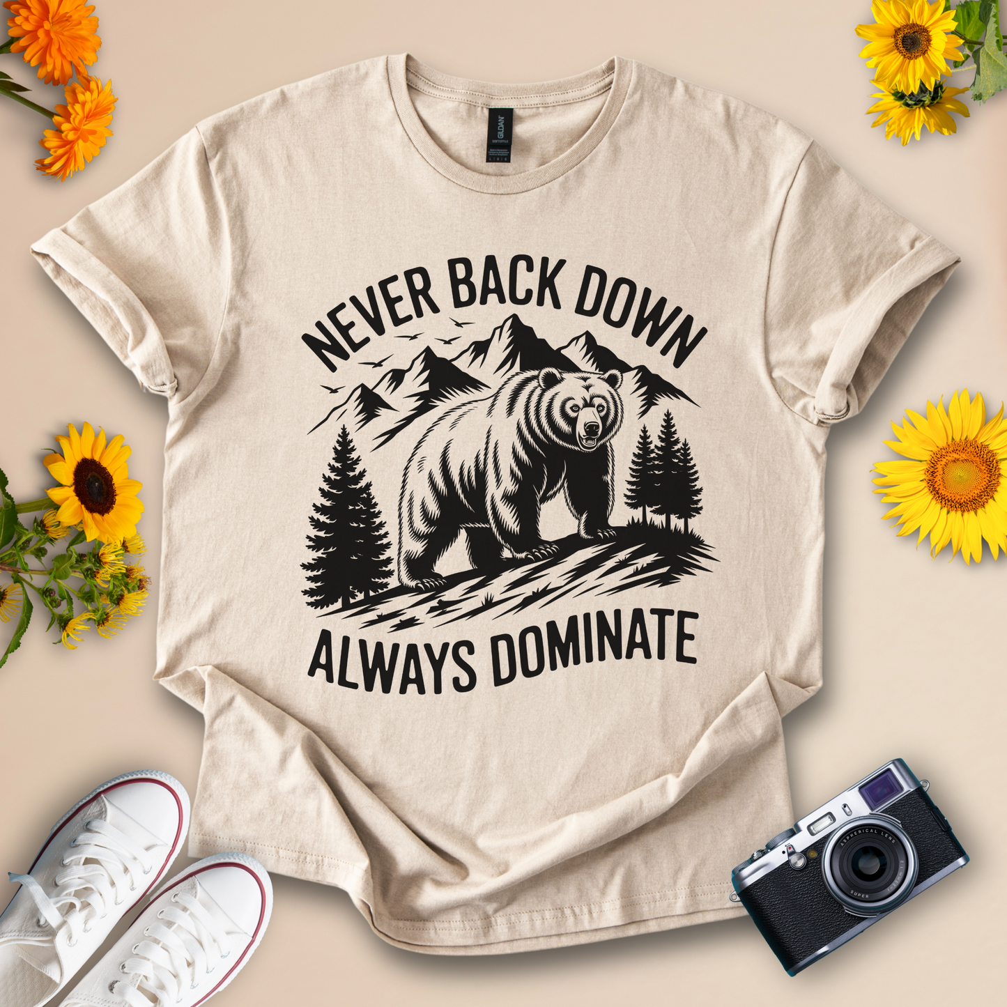 Bear Motivation T-Shirt – Unisex Adventure Tee for Nature Lovers