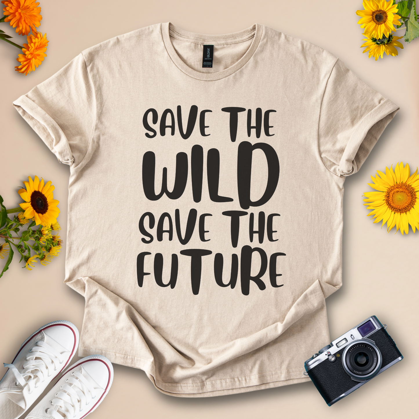 Save the Wild, Save the Future - Wildlife Eco Shirt