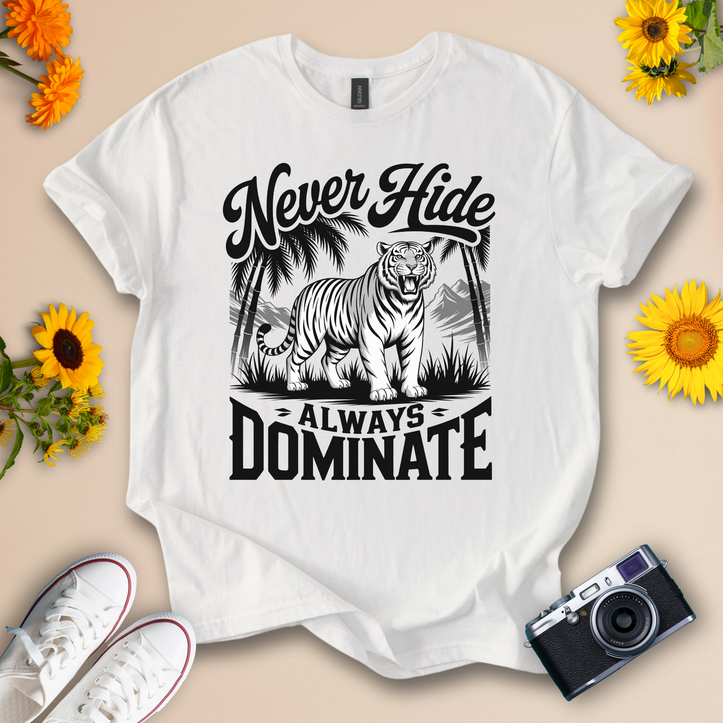 Dominant Tiger T-Shirt – Unisex Motivational Tee