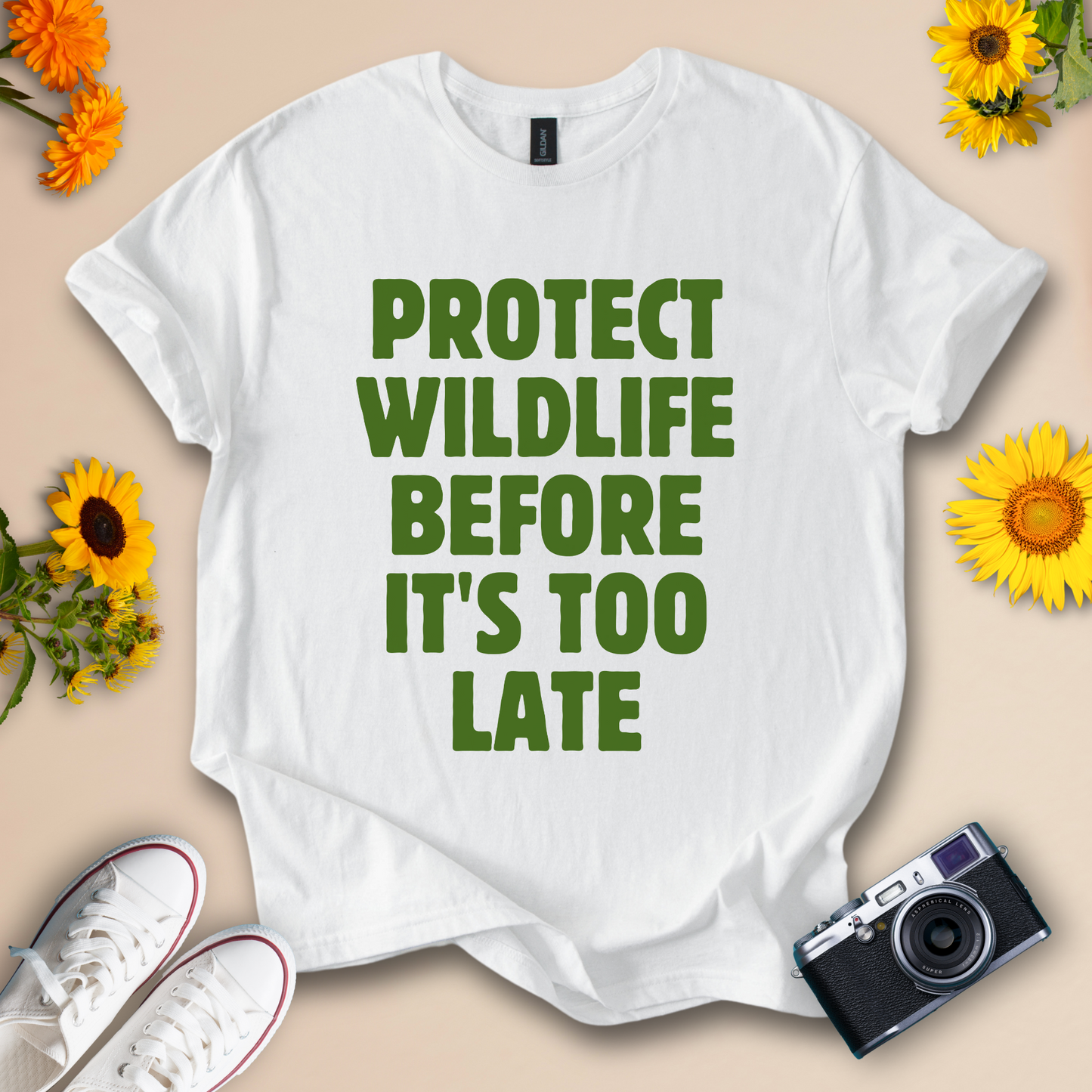 Protect Wildlife Unisex Eco Conservation Tee