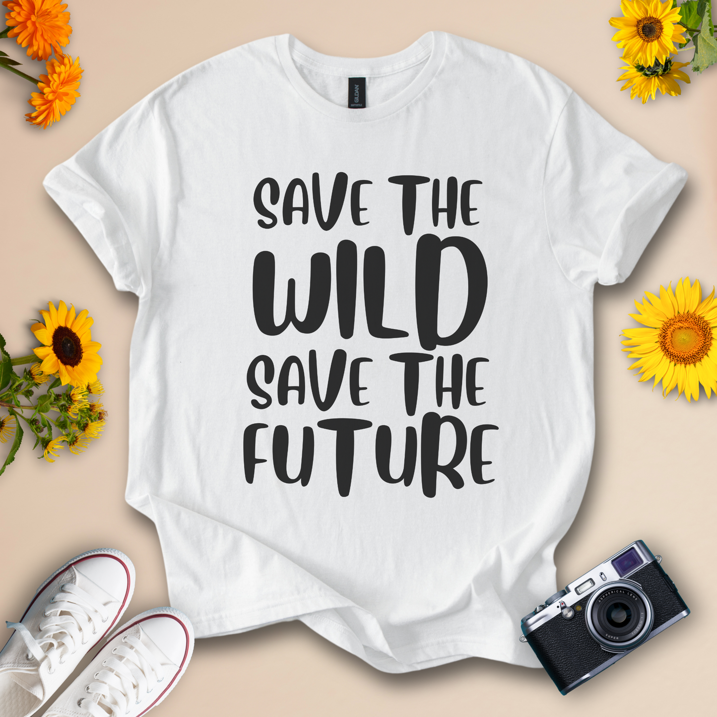 Save the Wild, Save the Future - Wildlife Eco Shirt