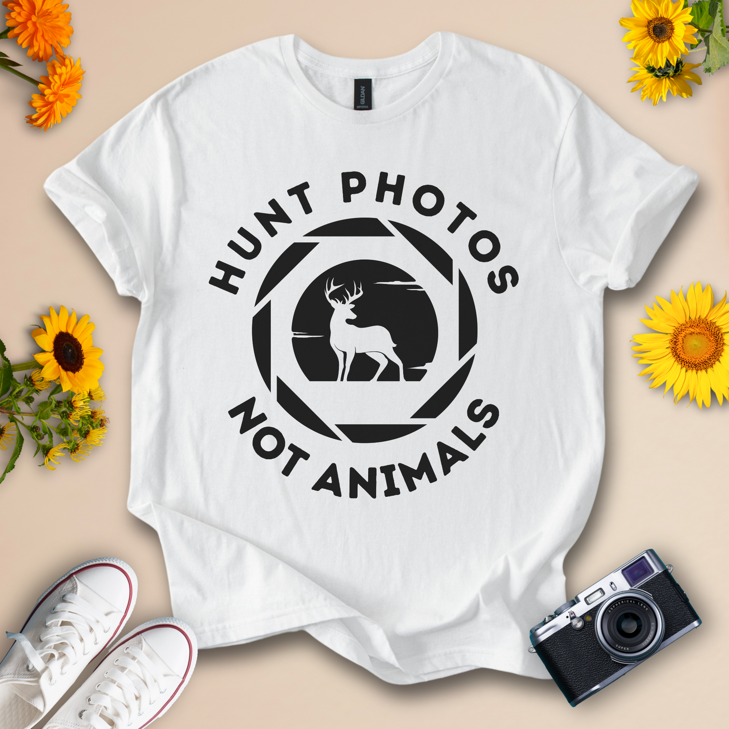 Hunt Photos Not Animals Unisex Wildlide T-Shirt
