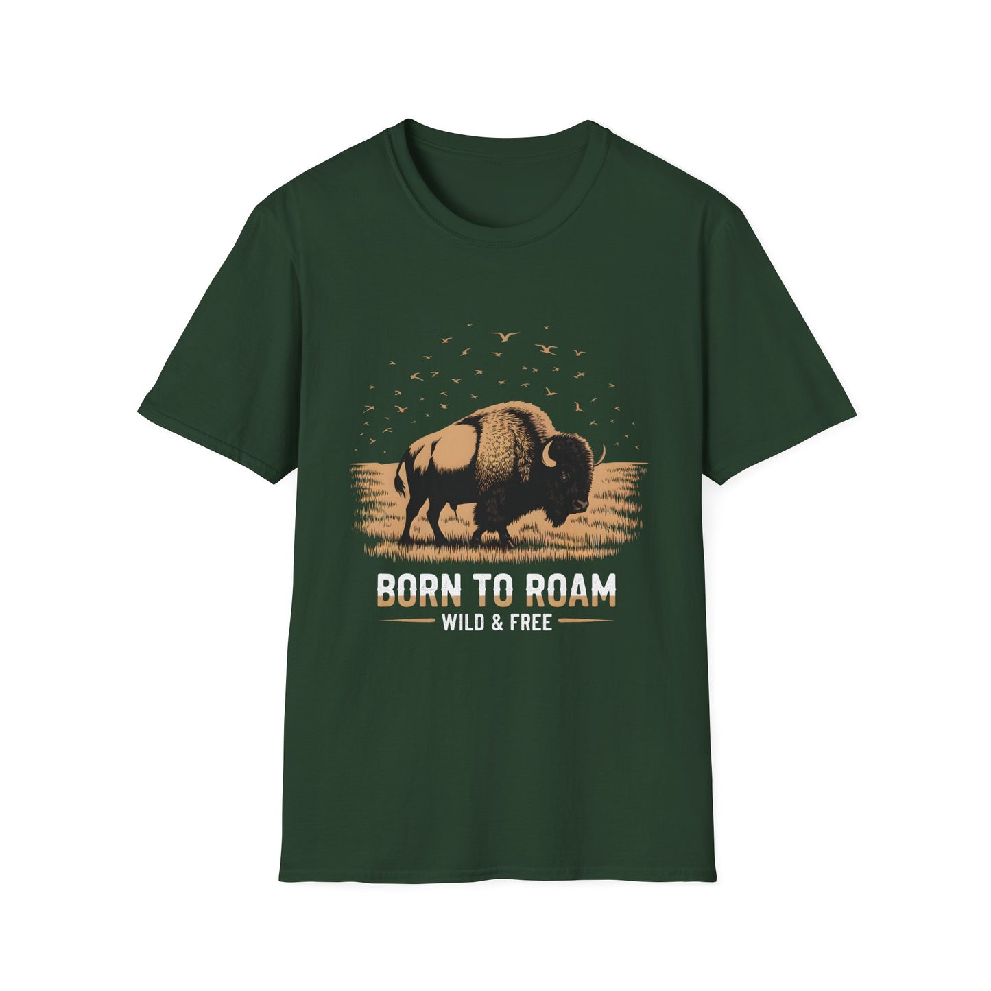 Born to Roam Wild & Free Wildlife Tee