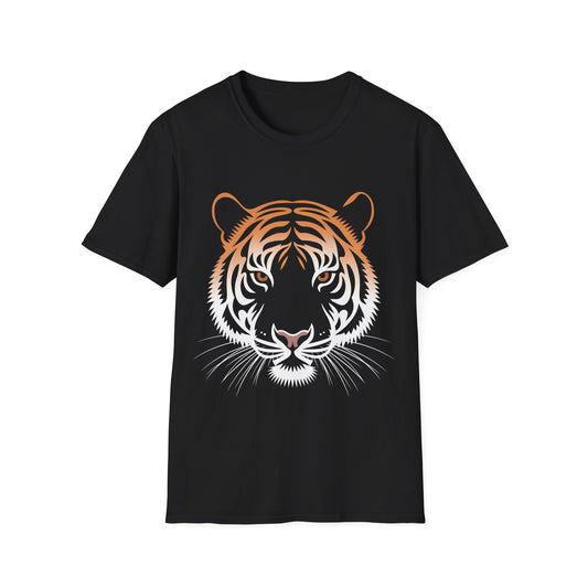 Tiger Graphic Tee - Bold Animal Print Tee for Nature Lovers