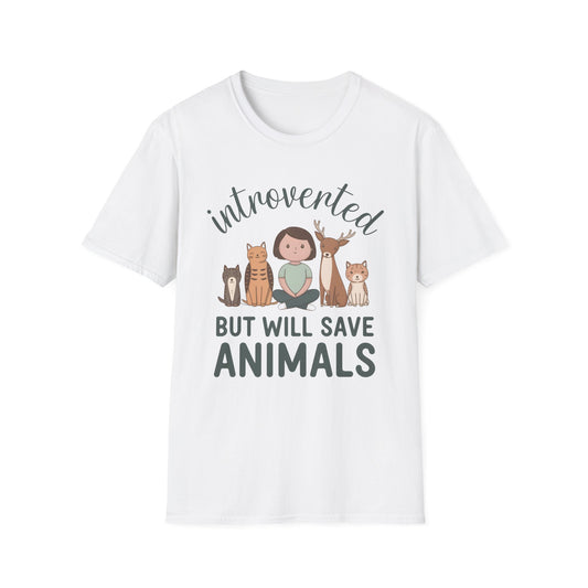 Introverted Animal Lover Tee