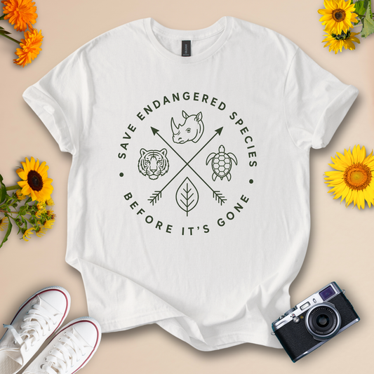 Endangered Species Rescue 🌲 - Wildserve - Inspirational Wildlife Tees