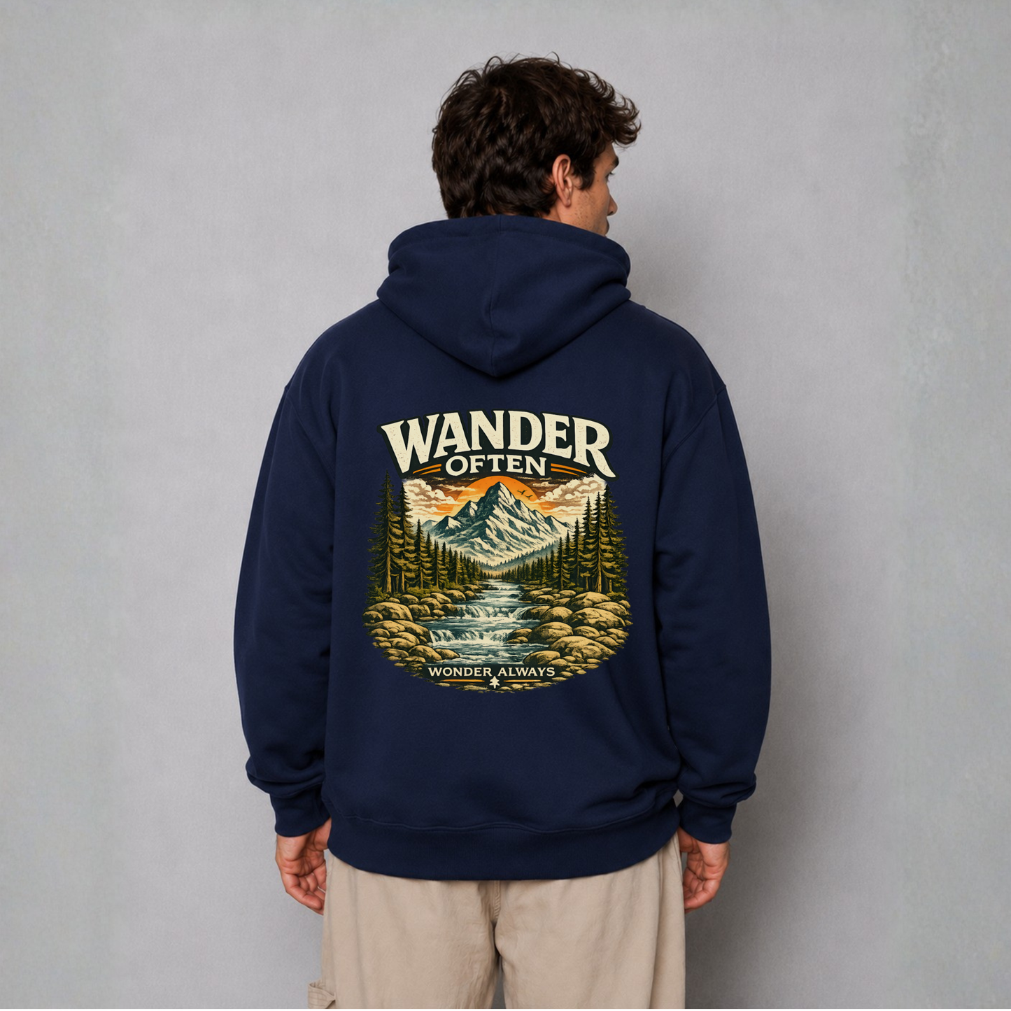 Wander Often Mountain Adventure Hoodie
