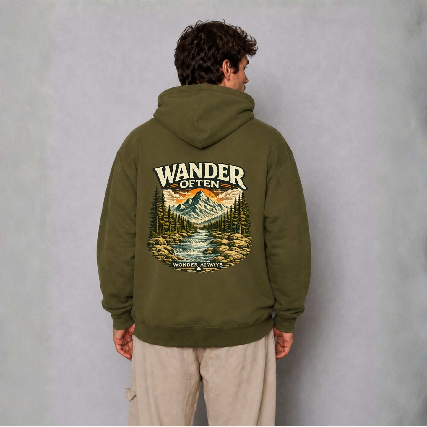 Wander Often Mountain Adventure Hoodie