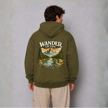 Wander Often Mountain Adventure Hoodie
