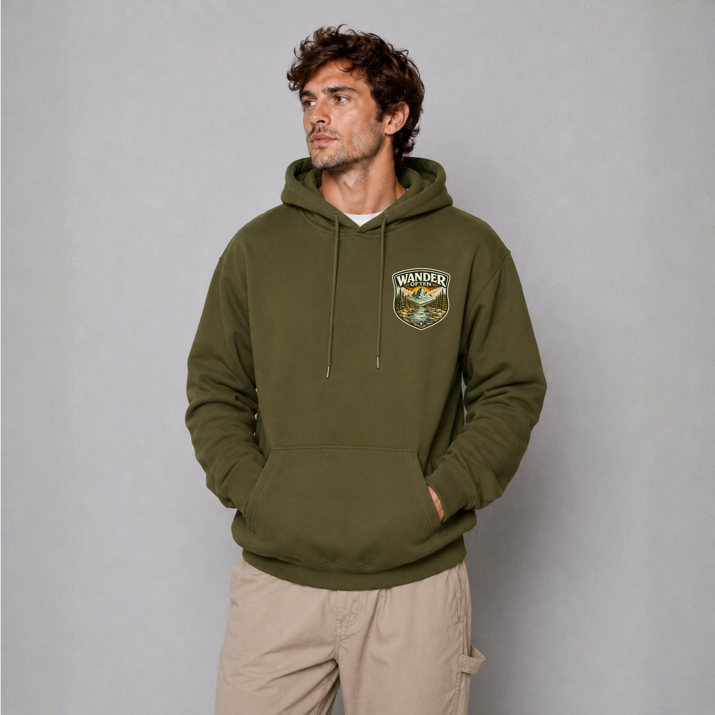 Wander Often Mountain Adventure Hoodie